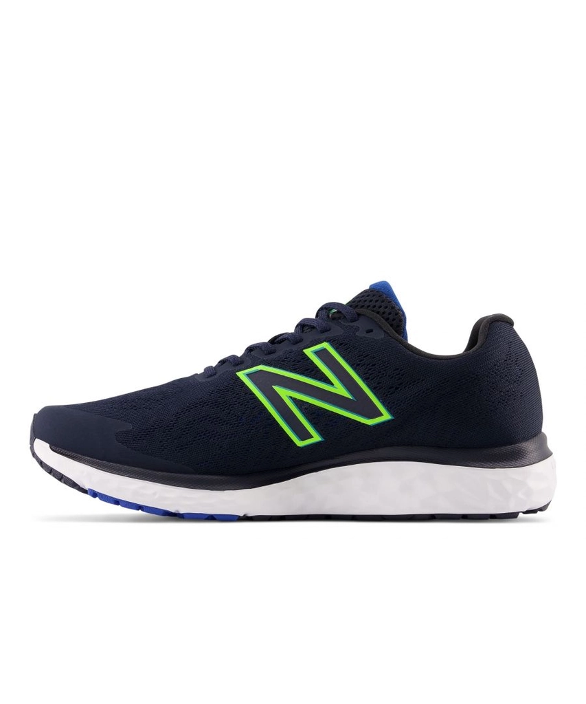 New Balance Mens 680v7 Running Shoes in Navy Mesh - Size UK 8